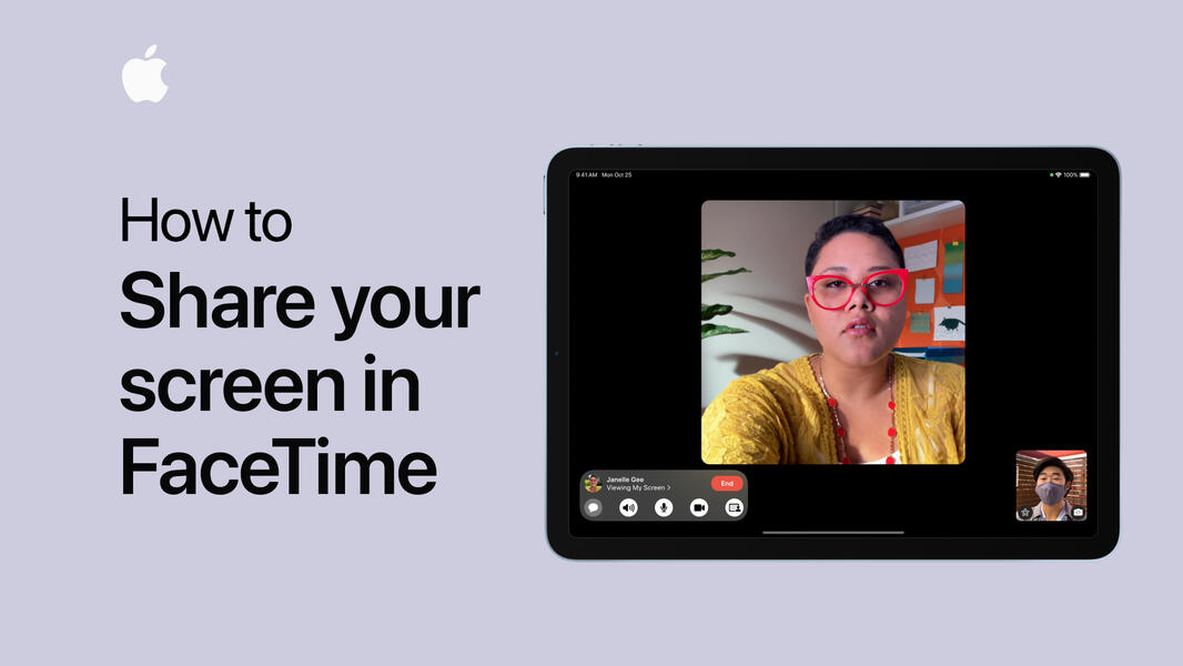 Share Your Screen in FaceTime