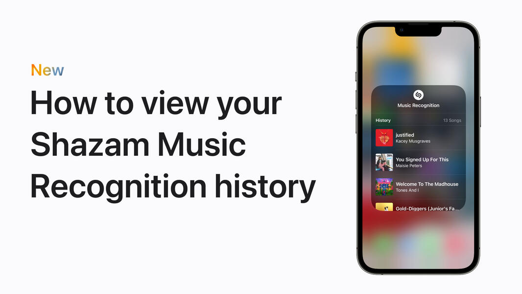 Shazam Music History